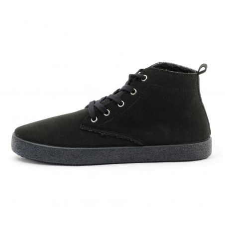 Grand Step Shoes - Adam Black (gefüttert), vegane Schuhe