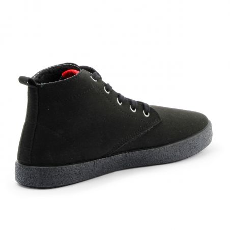 Grand Step Shoes - Adam Black (gefüttert), vegane Schuhe