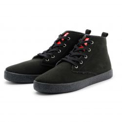 Grand Step Shoes - Adam Black (gefüttert), vegane Schuhe