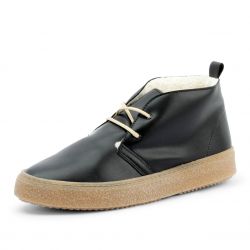 Grand Step Shoes - Safari Black (gefüttert), vegane Schuhe