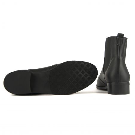 Fairma - Pauli Black, vegane Chelsea-Boots