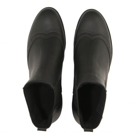 Fairma - Pauli Black, vegane Chelsea-Boots