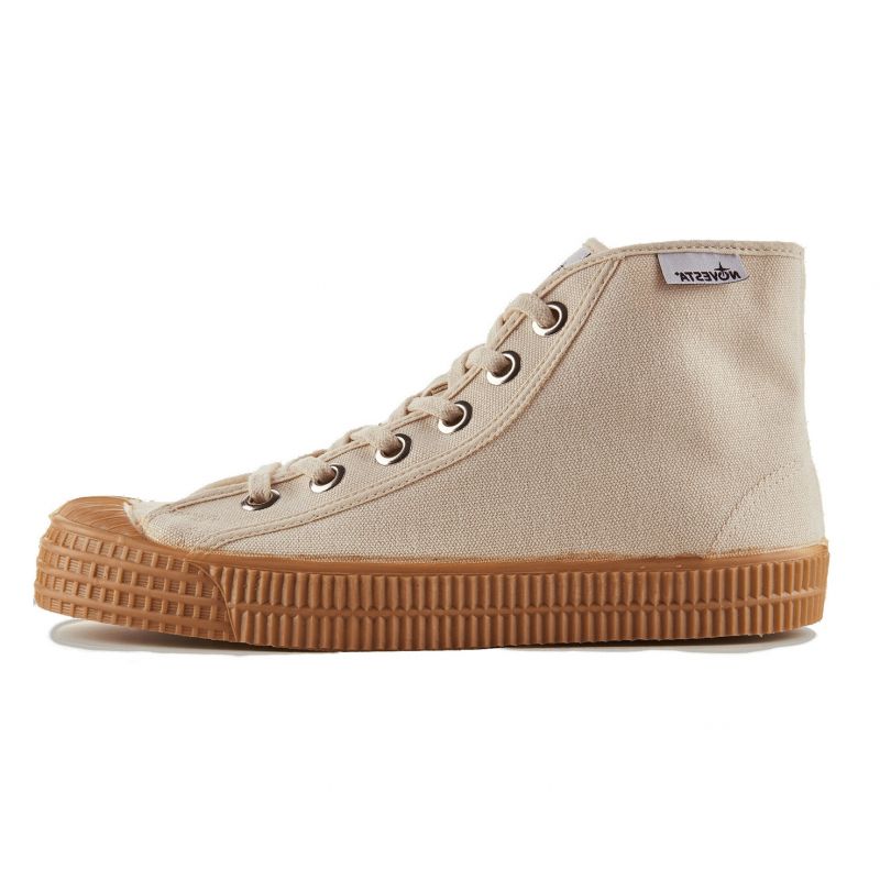 Novesta - Star Dribble Beige, vegane Sneaker