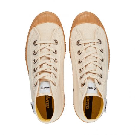 Novesta - Star Dribble Beige, vegane Sneaker