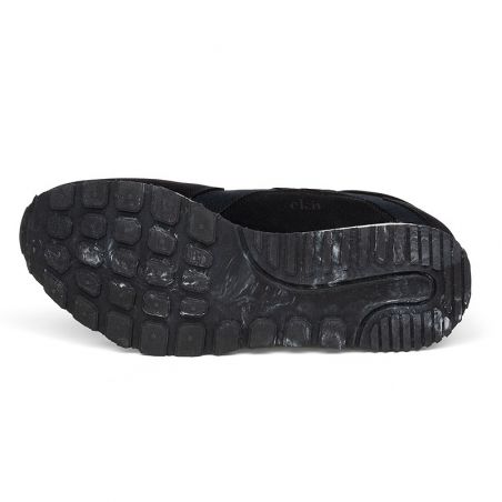 Ekn - Low Seed Runner Black, vegane Sneaker