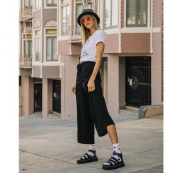 Dr. Martens - Blaire Black, vegane Sandale