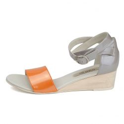 Nae - Lucca Orange, vegane Sandalen