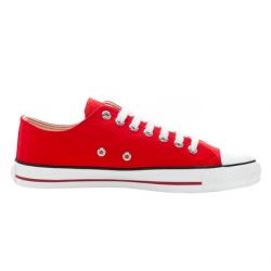 Ethletic - Lo Cut Red / Just White