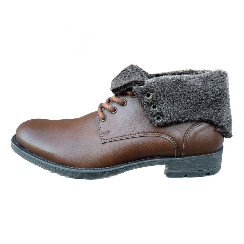 Will's London - Fold Over Boots Chestnut