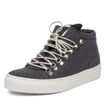 Grand Step Shoes - Smilla Dark Grey, vegane Sneaker