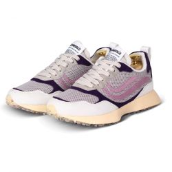 Genesis - Marathon Offwhite / Purple, vegane Schuhe