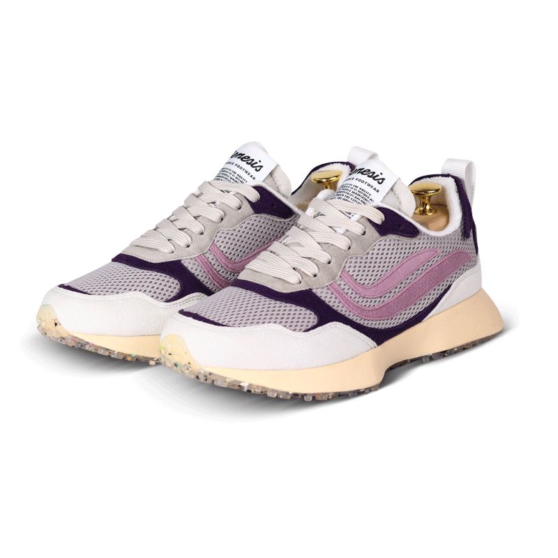 Genesis - Marathon Offwhite / Purple, vegane Schuhe