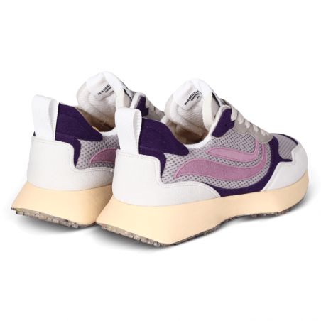 Genesis - Marathon Offwhite / Purple, vegane Schuhe