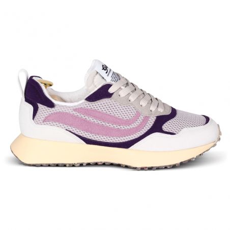 Genesis - Marathon Offwhite / Purple, vegane Schuhe