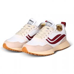 Genesis - Marathon Offwhite / Wine, vegane Schuhe