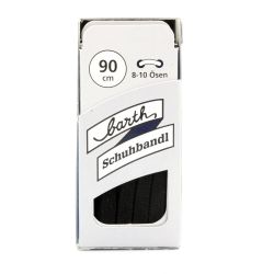 Barth Schuhbandl - Schnürsenkel "Exquisit flach schwarz"