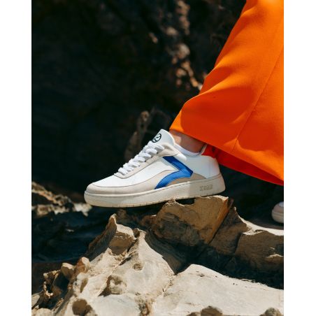 KUMI - Hygge/22 Papaya Blue, veganer Sneaker