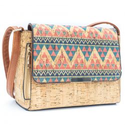 copy of Vegane Tasche aus Kork, mit buntem Muster