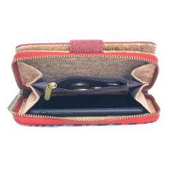 copy of Ethnic Havana pattern, veganes Portemonnaie aus Kork