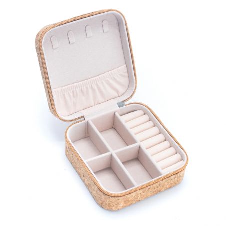 copy of Vegane Tasche aus Kork, mit buntem Dreiecksmuster