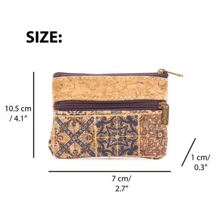 copy of Silver Cork Wallet Small, veganes Portemonnaie aus Kork