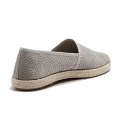 Grand Step Shoes - Evita Perforated Grey, vegane Schuhe