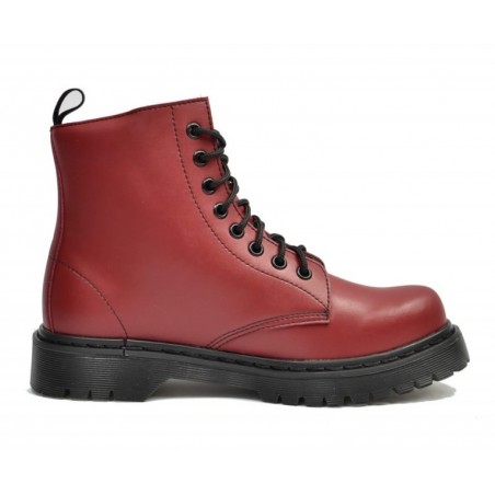 Altercore 651 D Burgundy, veganer Stiefel für Frauen