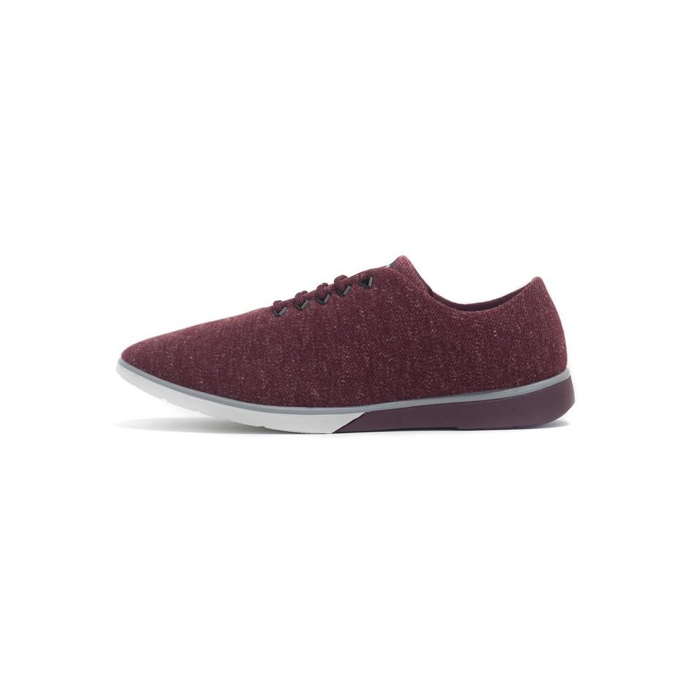 Muroexe - vegane Sneaker Atom Melange Burgundy