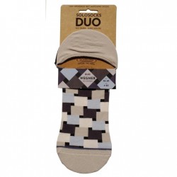 Vegane Socken von Solosocks - Wegner Duo No-Shows