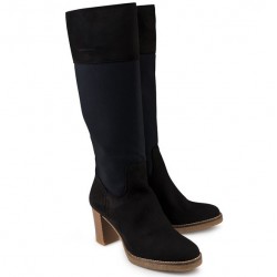 E.V.S - Susanne Boot Black, vegane Schuhe