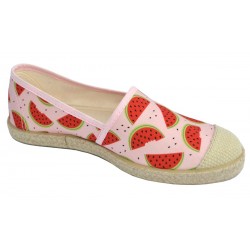 Vegane Schuhe von Grand Step Shoes - Evita Plain Melon