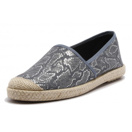 Vegane Schuhe von Grand Step Shoes - Evita Plain Met Snake Navy