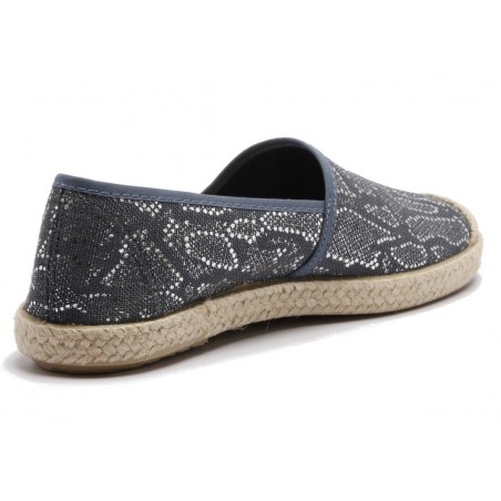 Vegane Schuhe von Grand Step Shoes - Evita Plain Met Snake Navy