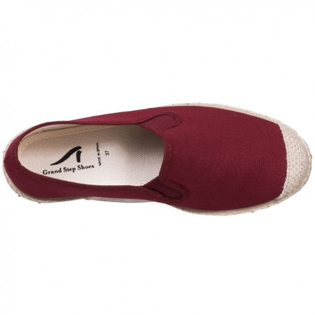 Veganer Espadrilles Evita Strech Purple von Grand Step Shoes