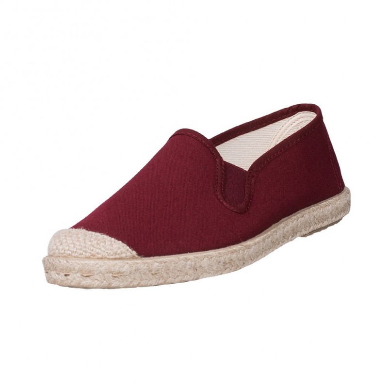 Veganer Espadrilles Evita Strech Purple von Grand Step Shoes