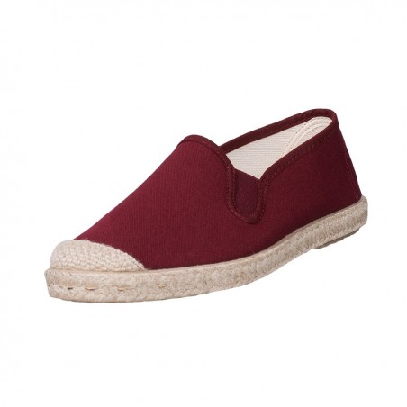 Veganer Espadrilles Evita Strech Purple von Grand Step Shoes