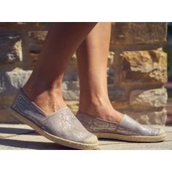 Vegane Schuhe von Grand Step Shoes - Evita Plain Met Snake Rose