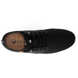 Saolo - Outdoor-Sneaker Semnoz Noir, vegane Schuhe