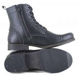 Vegetarian Shoes - veganer Boot Vintage Black