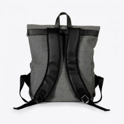 Miomojo - Leonardo Backpack Grigio, veganer Rucksack