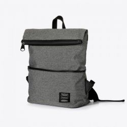 Miomojo - Leonardo Backpack Grigio, veganer Rucksack