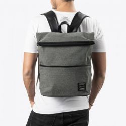 Miomojo - Leonardo Backpack Grigio, veganer Rucksack