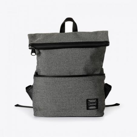 Miomojo - Leonardo Backpack Grigio, veganer Rucksack