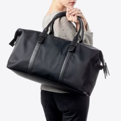 Miomojo - Reisetasche Marco Black, vegane Tasche für Frauen