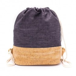 Natural Cork Bag Blue, vegane Tasche