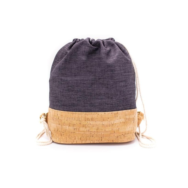 Natural Cork Bag Blue, vegane Tasche