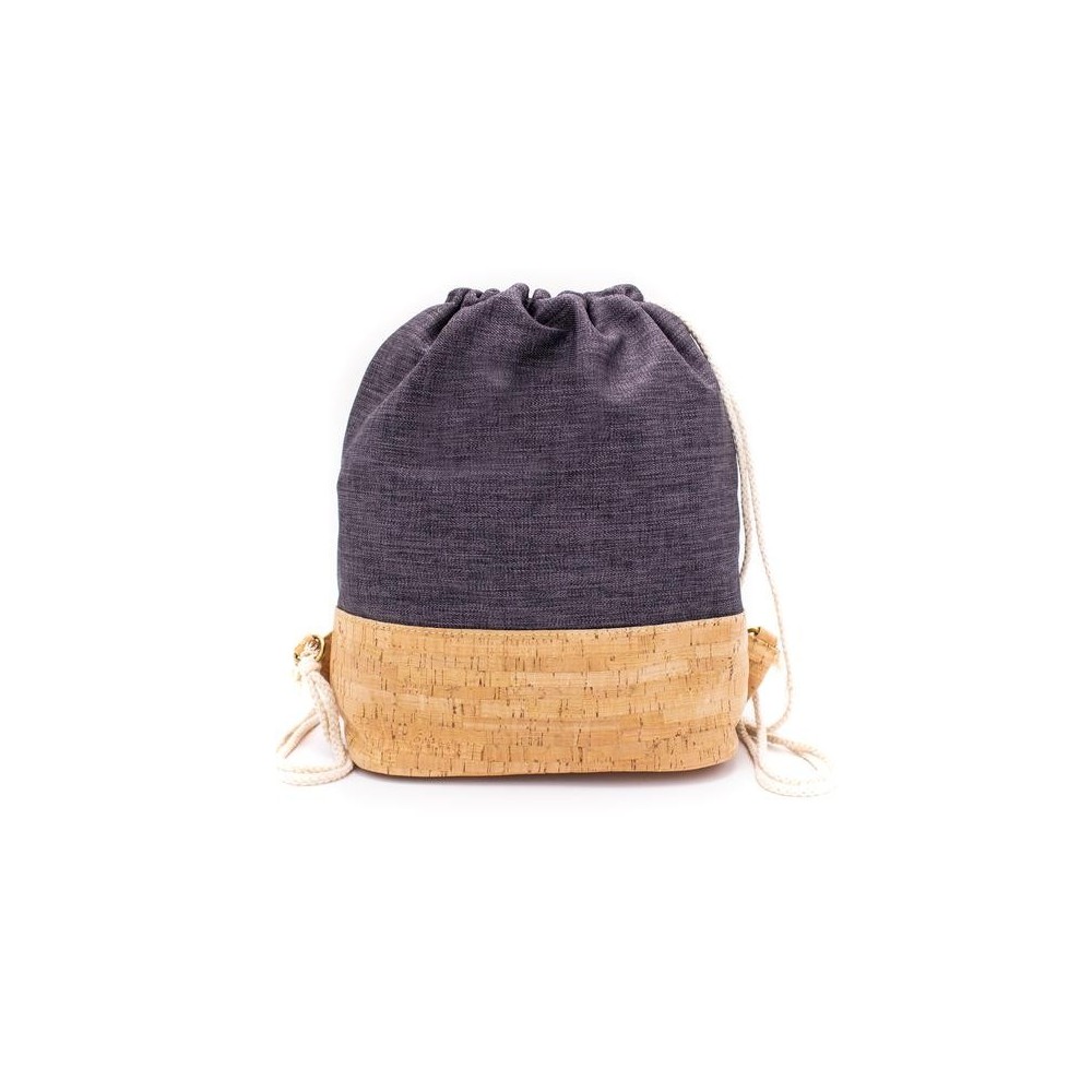 Natural Cork Bag Blue, vegane Tasche