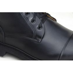 Ahimsa - Work Boot Black, veganer Frauenschuh