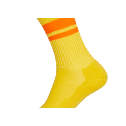 Hirsch Natur - Janis Zitrone/Orange - vegane Socken
