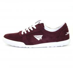 Be Free - veganer Sneaker Low-Cut Dark Bordo